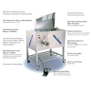 Thompson 900E Ergonomic Mixer Mincer